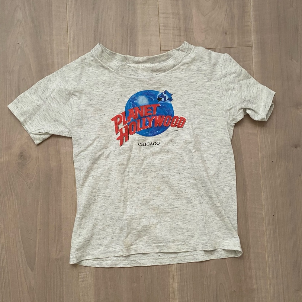 planet hollywood baby tee